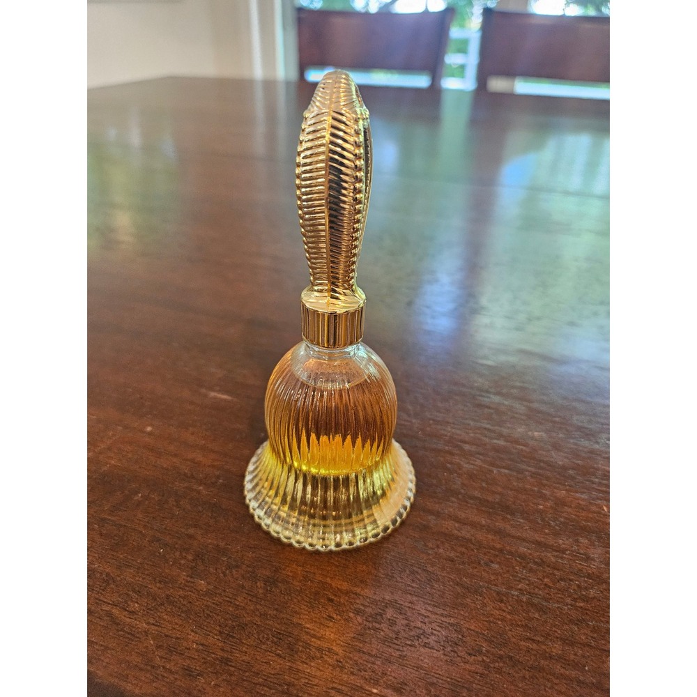 Avon Occur! Cologne Women 1 fl oz Gold Bell Shaped Vintage Decanter Bottle